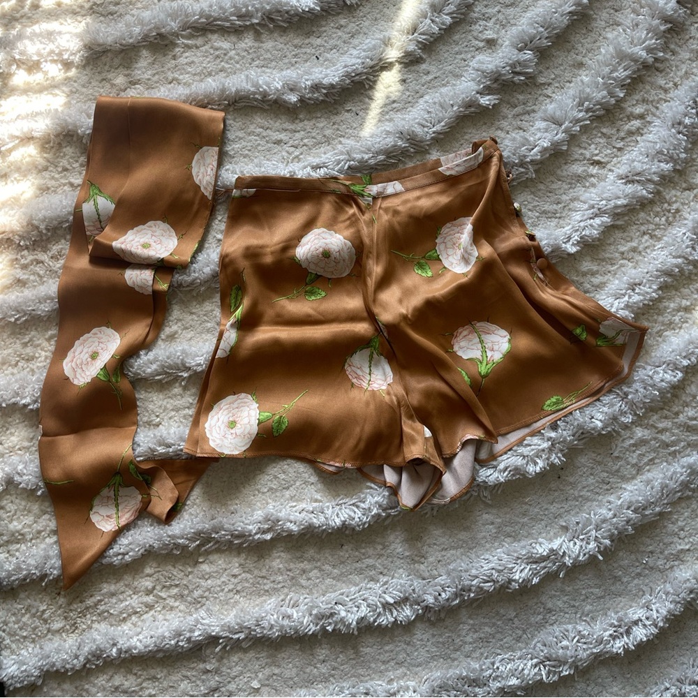 MAEVE | silk shorts